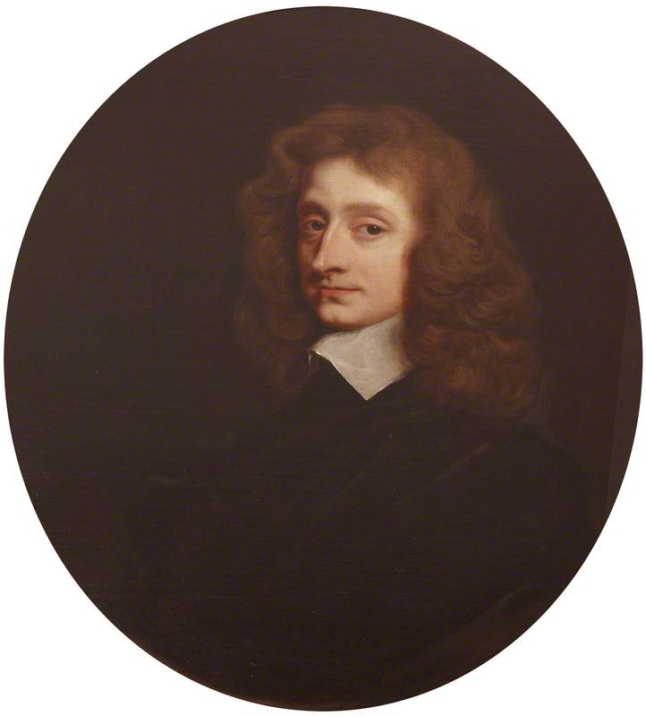 The Honourable John Hervey (1616–1679), MP, vintage artwork by Attributed to Peter Lely, 12x8" (A4) Poster