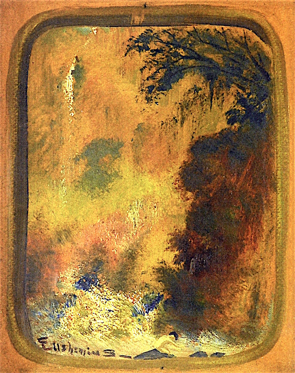 By the Waterfall by Louis M. Eilshemius,A3(16x12")Poster