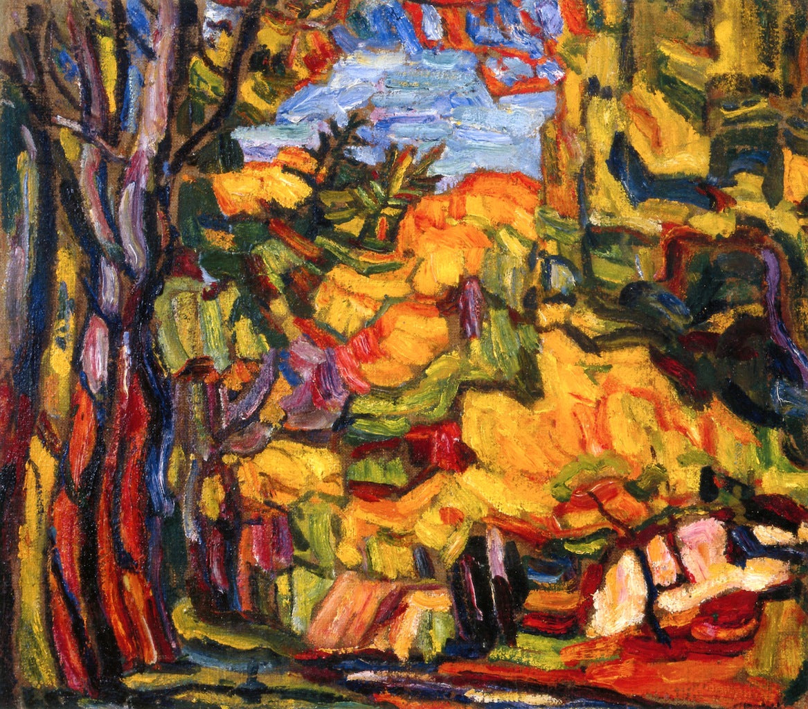Autumn, Kiev by Abraham A. Manievich,16x12(A3) Poster