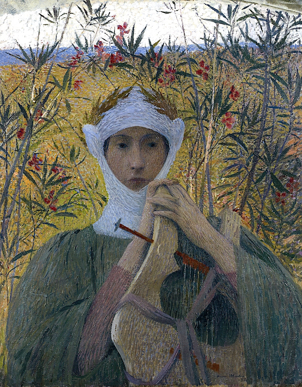 Clemence Isaure by Henri Martin,A3(16x12")Poster