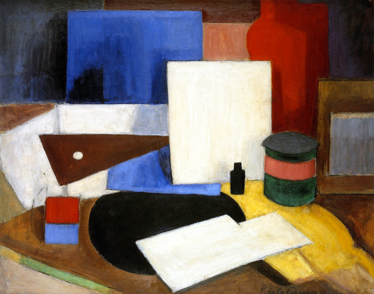 Still Life with Bracket by Roger de la Fresnaye,16x12(A3) Poster