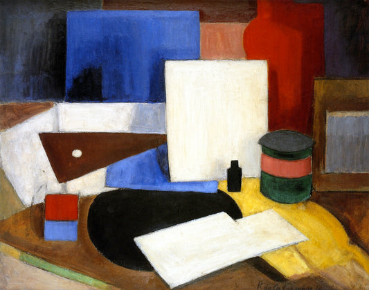 Still Life with Bracket by Roger de la Fresnaye,16x12(A3) Poster