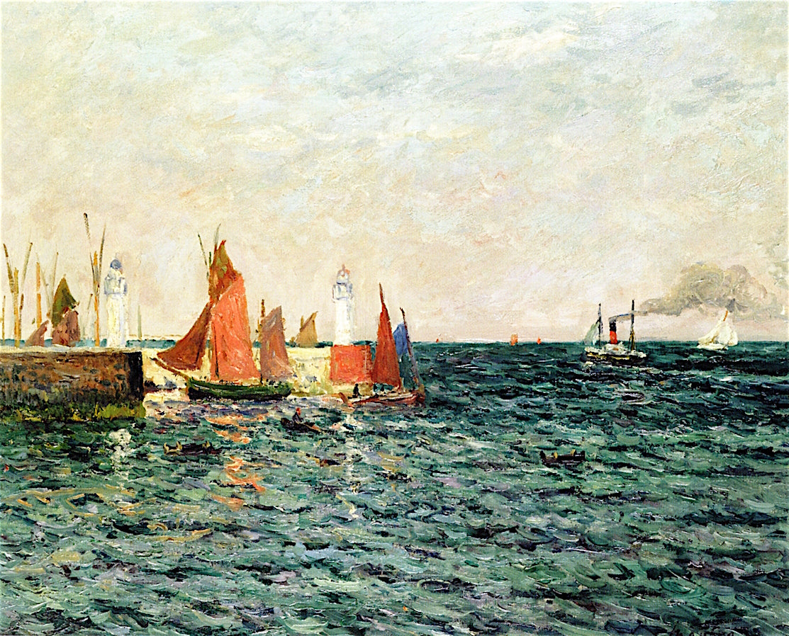 Entrance to the Port of Palais by Maxime Maufra,A3(16x12")Poster