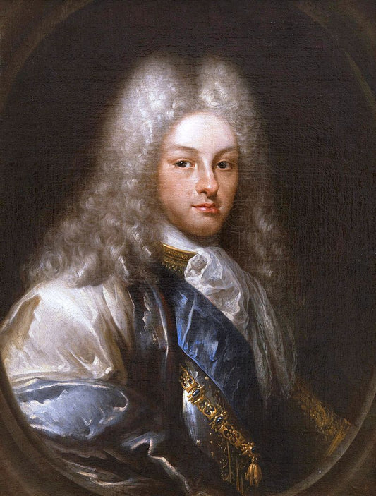 Philip V of Spain, vintage artwork by Miguel Jacinto Melendez, 12x8" (A4) Poster