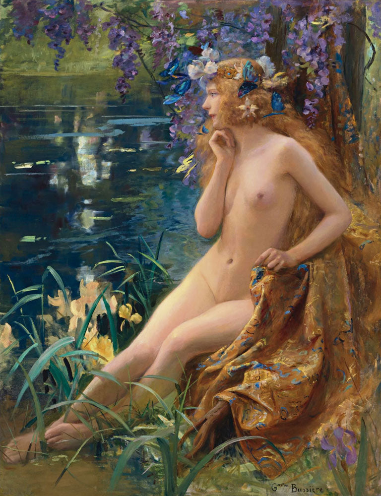Juventa by Gaston Bussiere,A3(16x12")Poster