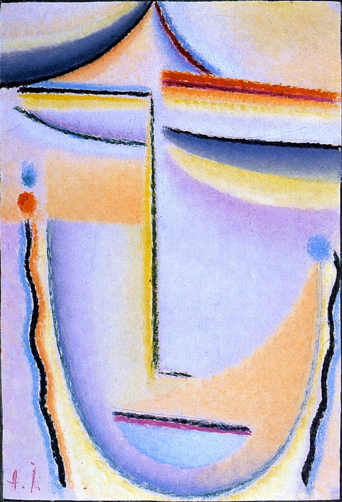 Abstract Head: Bright Sound by Alexei von Jawlensky,A3(16x12")Poster