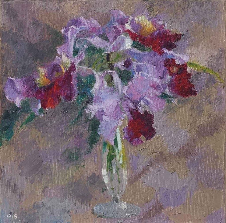 Orchids by Augusto Giacometti,16x12(A3) Poster
