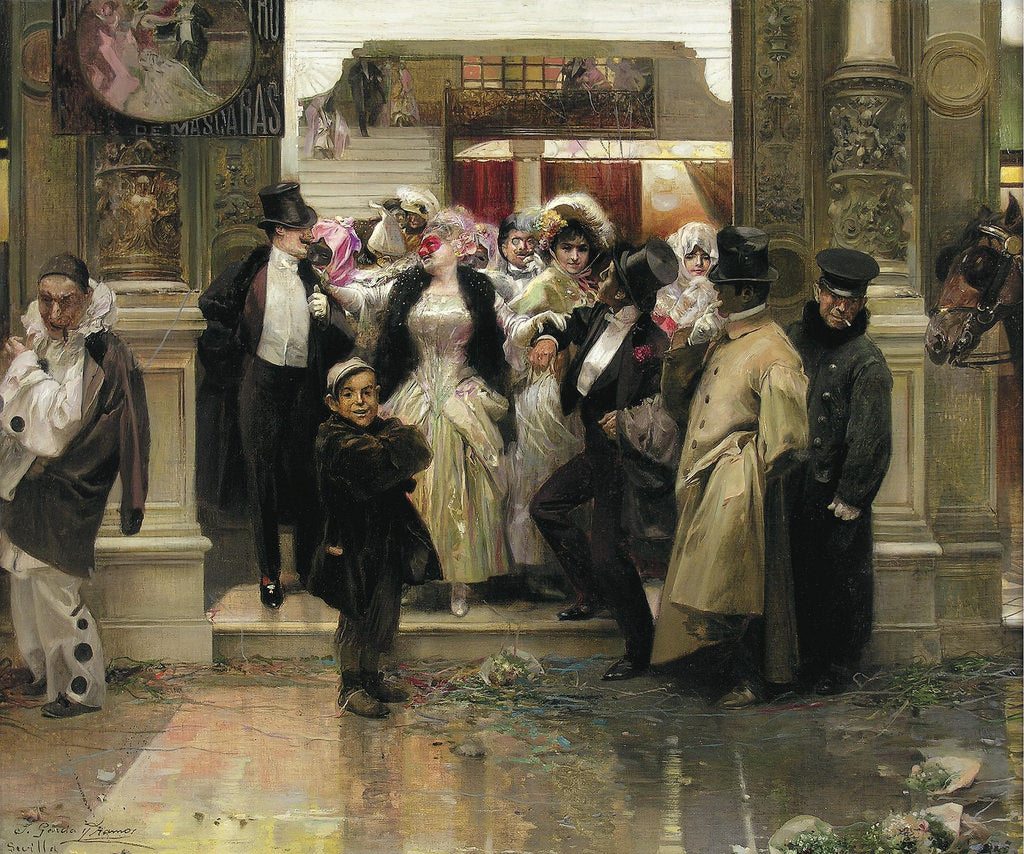 The End of the Ball by Jose Garcia y Ramos,A3(16x12")Poster