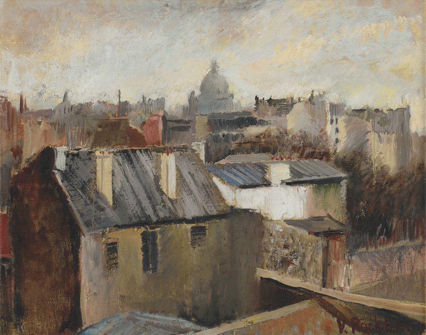 The Roofs of Paris by Vera Rockline,16x12(A3) Poster