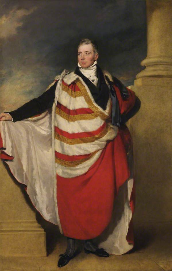 George Henry Fitzroy (1760–1844), 4th Duke of Grafton, vintage artwork by Thomas Lawrence, 12x8" (A4) Poster