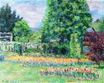 The Garden at Giverny by Blanche Hoschede-Monet,A3(16x12")Poster