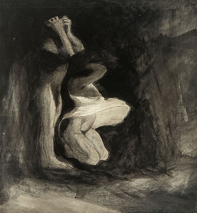 The Adulters by Léon Spilliaert,16x12(A3) Poster