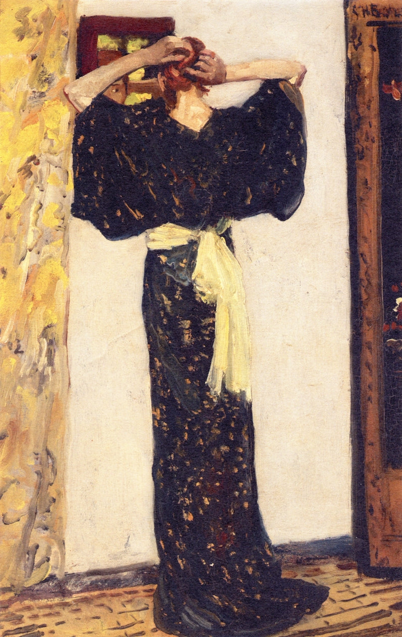 Before the Mirros by George Hendrik Breitner,A3(16x12")Poster