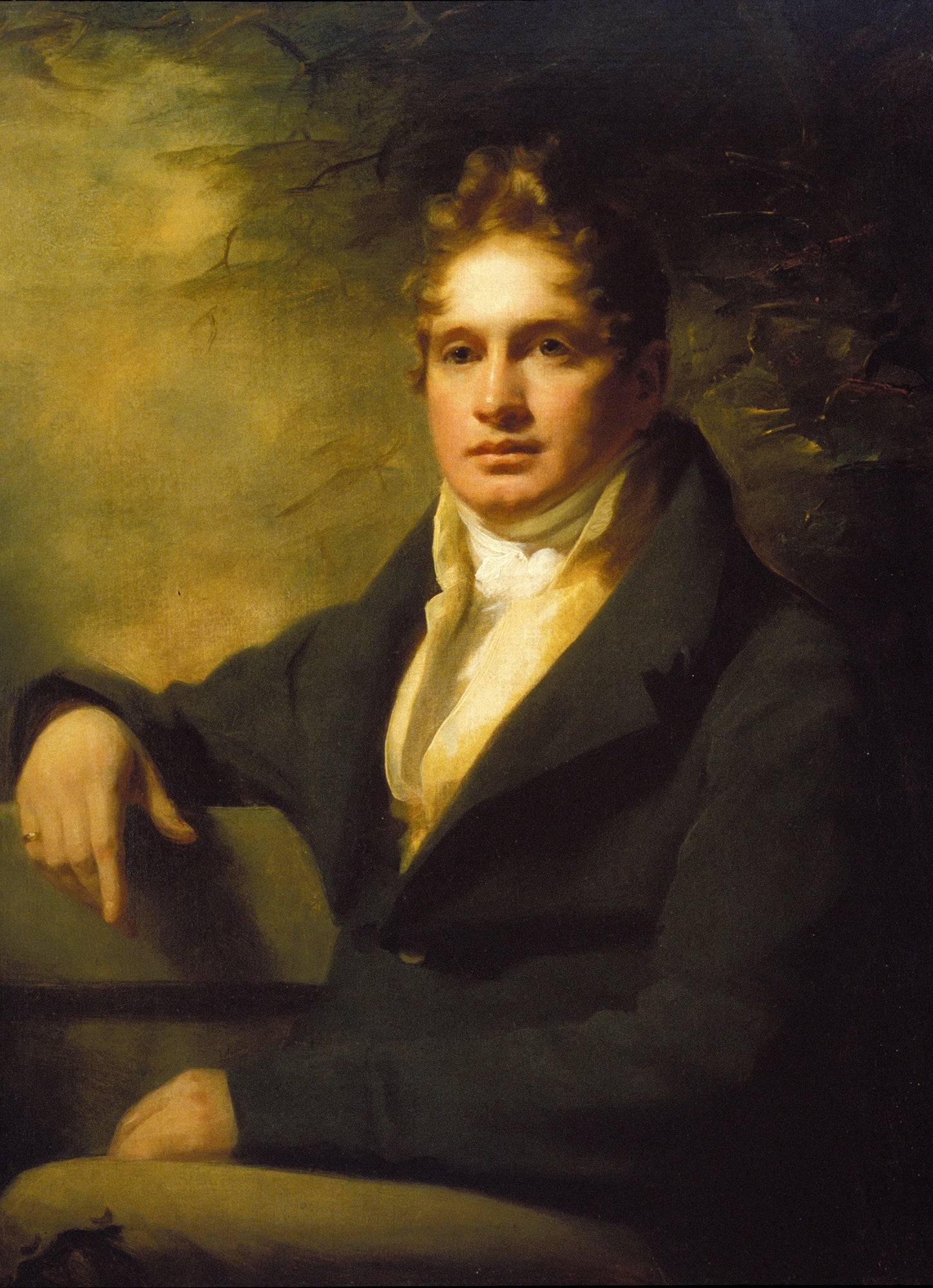 Alexander Murray, 8th Baron Elibank, vintage artwork by Sir Henry Raeburn, R.A., P.R.S.A., 12x8" (A4) Poster