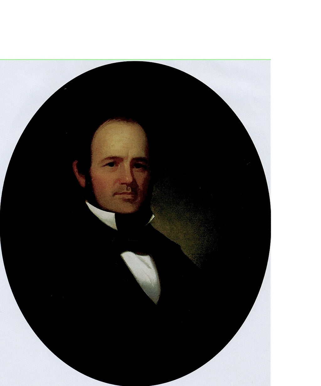 John Locke Hardeman, vintage artwork by George Caleb Bingham, A3 (16x12") Poster Print