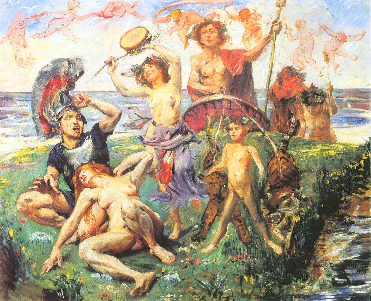 Ariadne auf Naxos by Lovis Corinth,A3(16x12")Poster