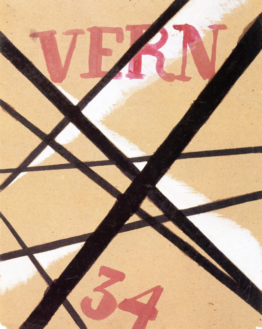 Vern 34, vintage artwork by Liubov Popova, 12x8" (A4) Poster