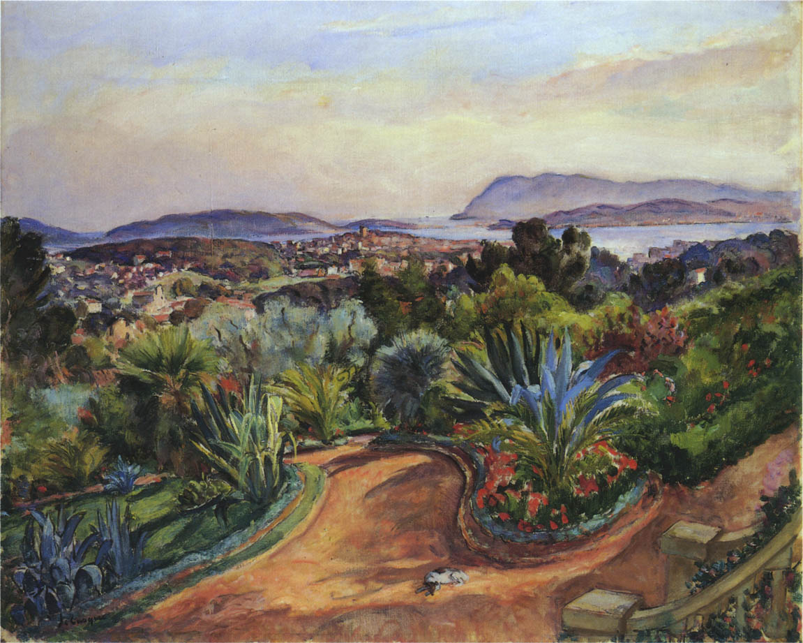 The Bay of Toulon by Henri Lebasque,A3(16x12")Poster