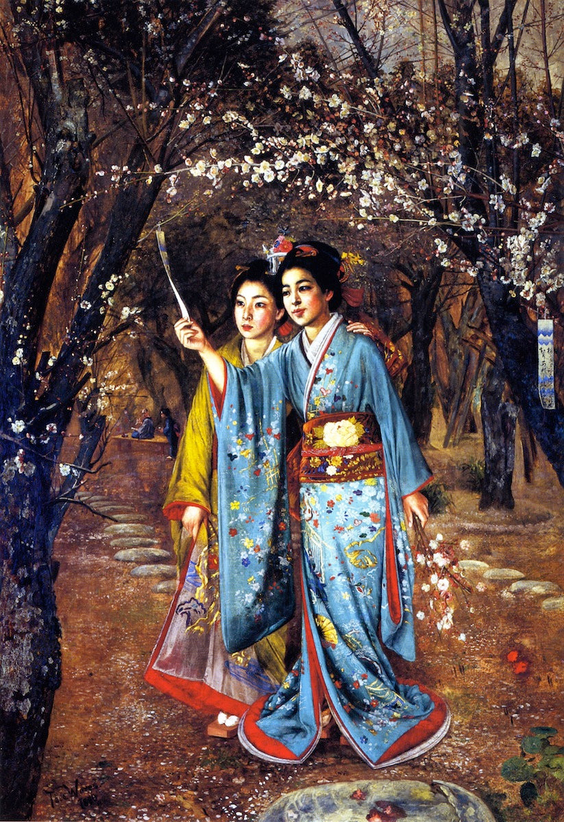 Spring's Inspiritation by Theodore Wores,A3(16x12")Poster
