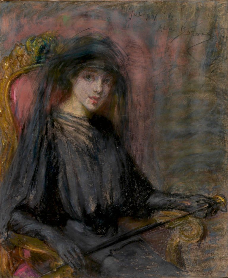 Julienne by Alice Pike Barney,A3(16x12")Poster