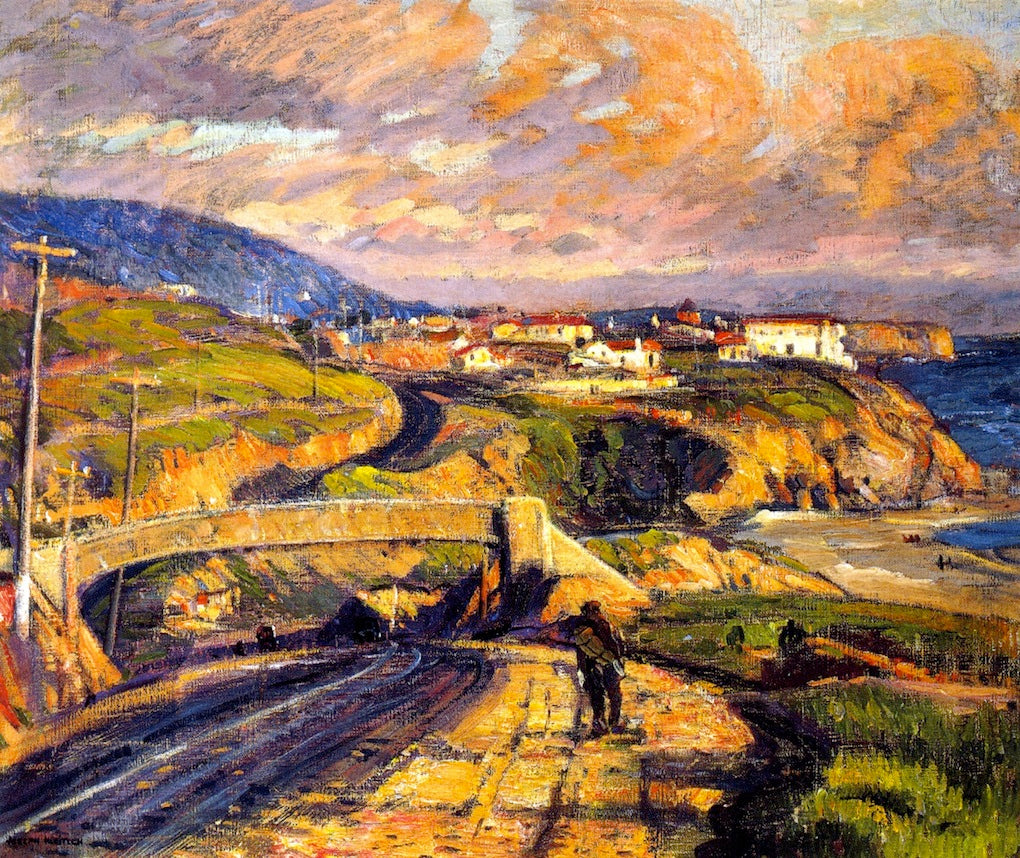 Aliso-Laguna Overpass by Joseph Kleitsch,16x12(A3) Poster