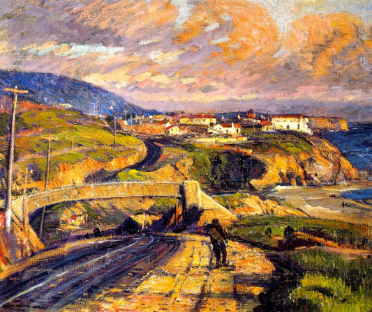 Aliso-Laguna Overpass by Joseph Kleitsch,16x12(A3) Poster