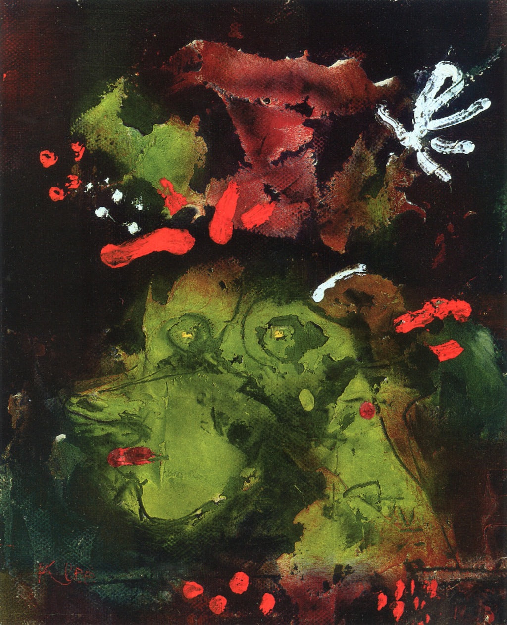Frau im Sontagsstat by Paul Klee,16x12(A3) Poster