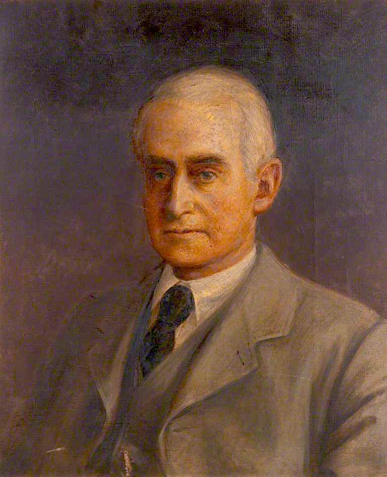 Gilbert Gilkes, Mayor of Kendal, vintage artwork by William Gershom Collingwood, 12x8" (A4) Poster