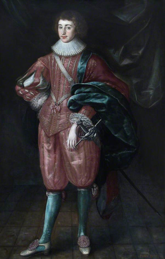 Henry, Prince of Wales (1594–1612), vintage artwork by Attributed to George Geldorp, 12x8" (A4) Poster