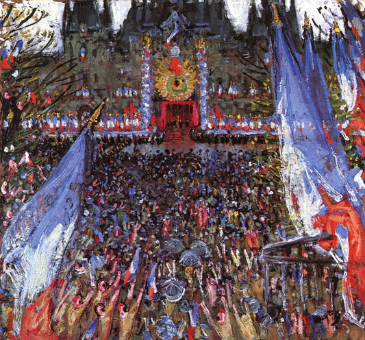 stival of the Liberation of Paris by Pierre-Eugène Montézin,16x12(A3) Poster