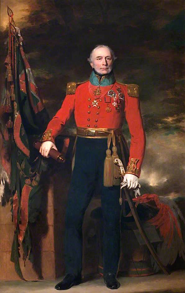 General Sir Neil Douglas, vintage artwork by Sir John Watson Gordon, A3 (16x12") Poster Print