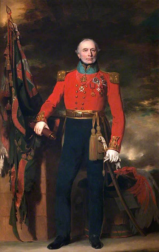 General Sir Neil Douglas, vintage artwork by Sir John Watson Gordon, A3 (16x12") Poster Print