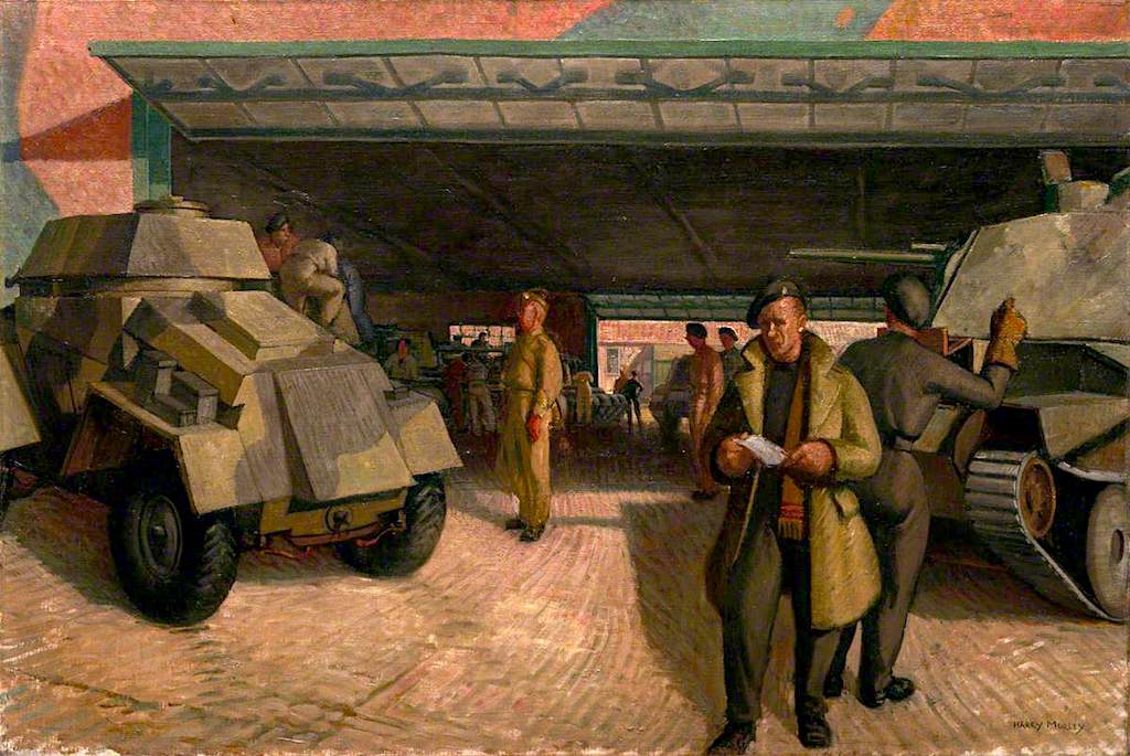 The Tank Park by Harry Morley,16x12(A3) Poster
