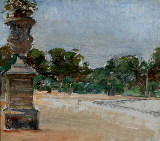 From the Tuileries Garden in Paris by Albert Gottschalk,A3(16x12")Poster