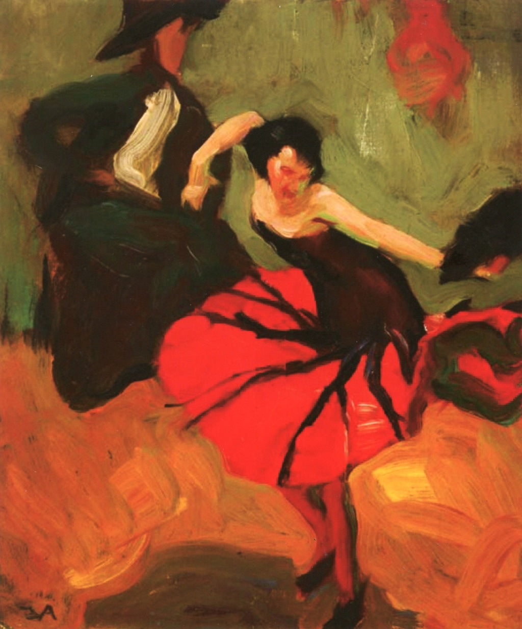 Elizabeth Dances by Edouard Vysekal,16x12(A3) Poster