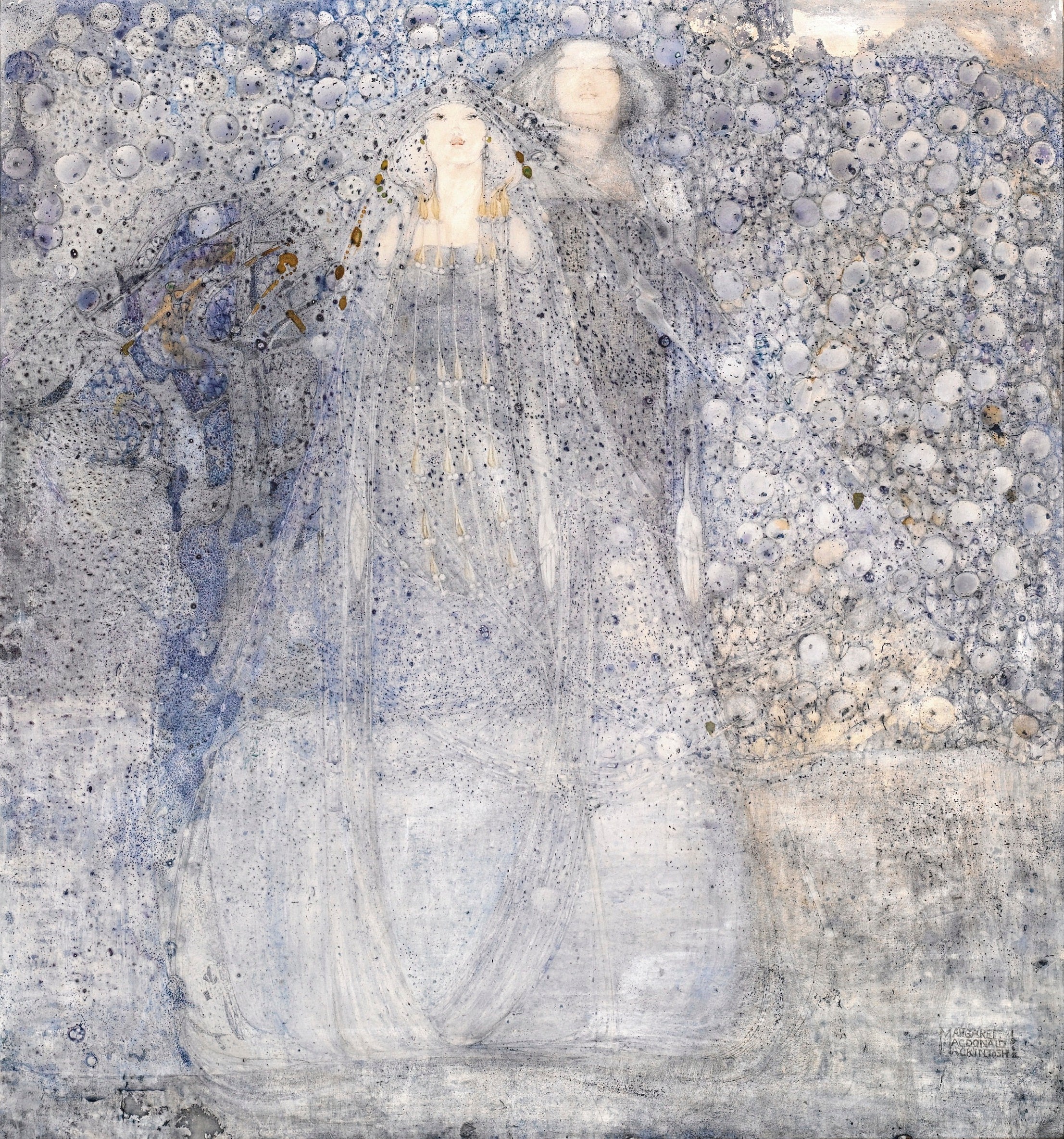 Silver Apples of the Moon by Margaret MacDonald,A3(16x12")Poster