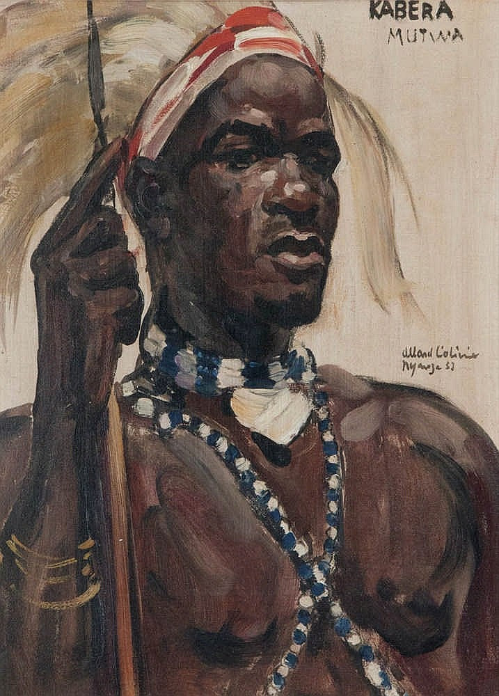 Kaberra Mutwa by Fernand Allard l'Olivier,16x12(A3) Poster