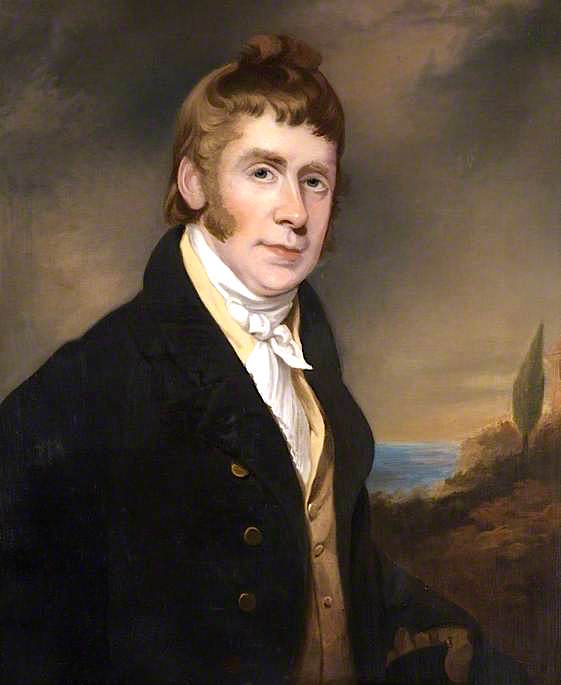 John Martin, MP For Tewkesbury, vintage artwork by Arthur William Devis, 12x8" (A4) Poster