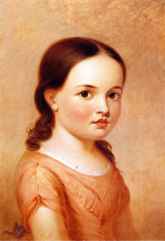 Catherine Adele Smith, vintage artwork by William Sidney Mount, A3 (16x12") Poster Print