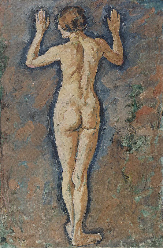 Female Nude from the Back by Koloman Moser,A3(16x12")Poster