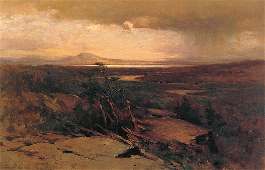 A Reminiscence of the North Woods, vintage artwork by George Henry Smillie, 12x8" (A4) Poster