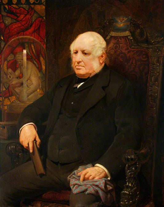 Samuel Homfray, vintage artwork by Edward Henry Corbould, A3 (16x12") Poster Print