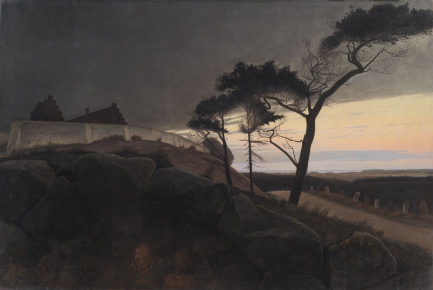 After Sunset by Lauritz Andersen (L.A.) Ring,A3(16x12")Poster
