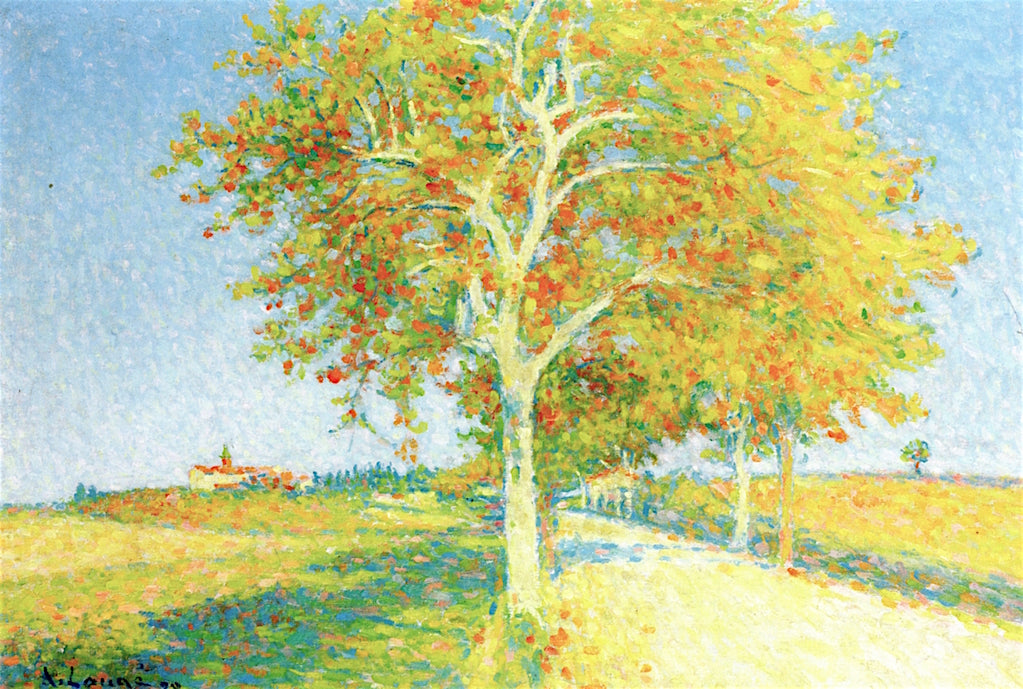 Route de Cailhau en autumne by Achille Lauge,A3(16x12")Poster