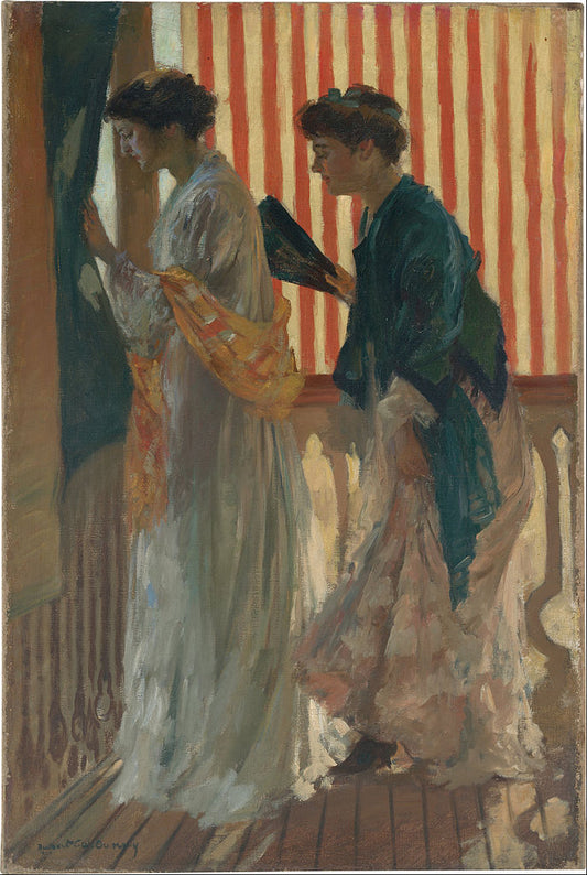 Who Comes? by Rupert Bunny,A3(16x12")Poster