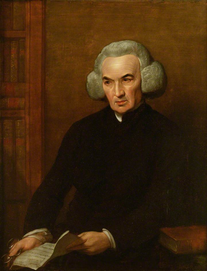 Dr Richard Price (1723–1791), DD, FRS, vintage artwork by Benjamin West, 12x8" (A4) Poster
