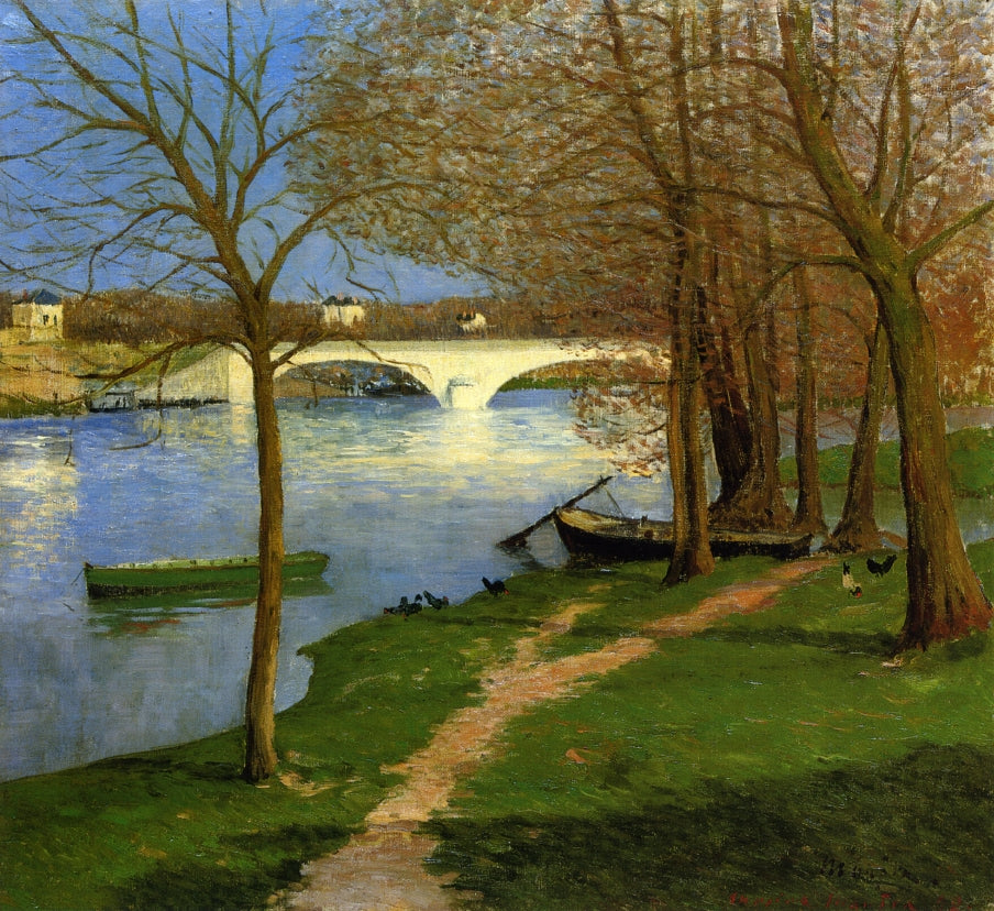 Bridge over the Loire by Maxime Maufra,A3(16x12")Poster