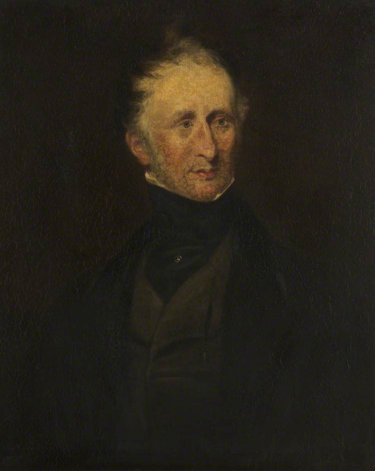 William Tatton Egerton, Esq., vintage artwork by John Bostock, A3 (16x12") Poster Print