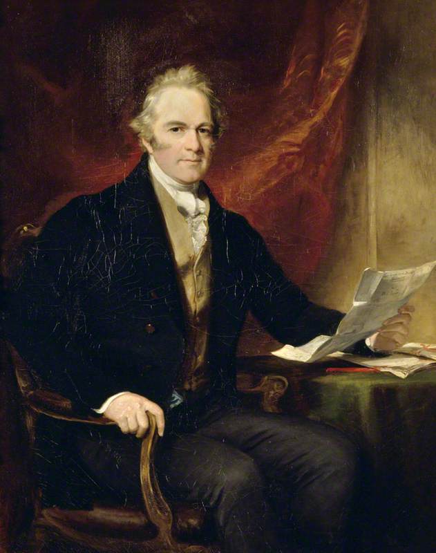 Edward (Clive) Herbert, 2nd Earl of Powis of the Third Creation, vintage artwork by Sir Francis Grant, P.R.A., A3 (16x12") Poster Print