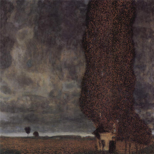 The Big Poplar II, vintage artwork by Gustav Klimt, 12x8" (A4) Poster